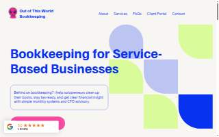Out of This World Bookkeeping LLC website