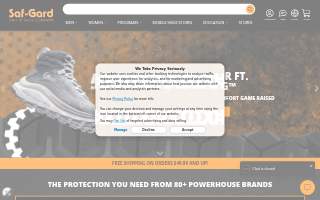 Safeguard Self Storage website