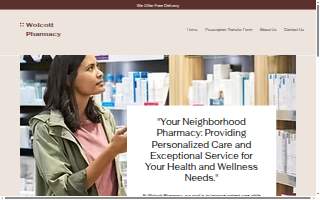 Wolcott Pharmacy website