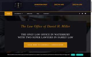 The Law Offices of Daniel H. Miller website