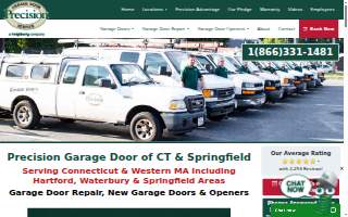 Connecticut Garage Doors & Floors website