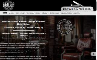 Barbershop website
