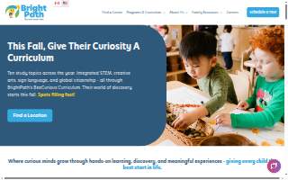 BrightPath Porter Child Care Center website