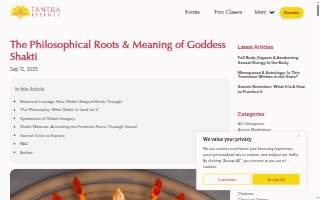 Shakti Yoga Tribe of Brookside website