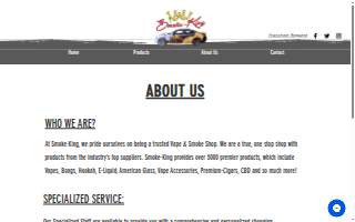 Smoke-King Tobacco Outlet- CIGAR-HOOKAH- VAPE- & KRATOM website