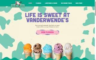 Vanderwende Farm Creamery website