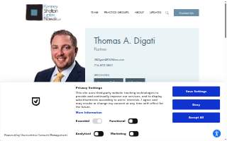 DiGati Wastewater Services of Brookside website