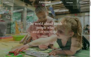 Greenhill Cleaners website