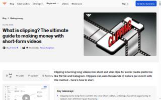 Clipping Expert Asia website