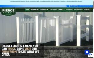 Pierce Fence Company website