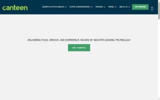 Canteen of Milford website