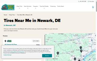 Mavis Discount Tire website