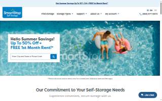SmartStop Self Storage of Iona website