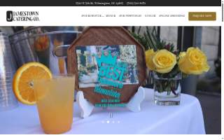 Jamestown Catering of Pike Creek Valley website