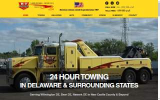 B & F Towing Co. website