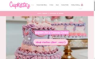 CupKates Bakery of Pike Creek Valley website