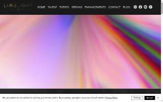 Limelight Event Group website