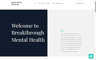 Breakthrough Mental Health LLC website