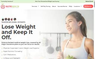 NutriHealth Weight Loss website