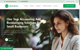 Online Bookkeeping Services - eBetterBooks website