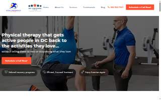 District Performance & Physio - Physical Therapy Washington D.C website