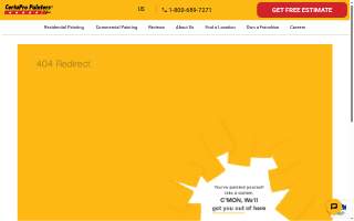 CertaPro Painters of Washington, DC website