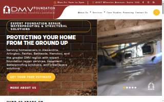 DMV Foundation Solutions website