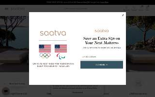 Saatva of Westport website