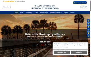 Law Office of Sharon T. Sperling website