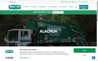 Waste Pro website