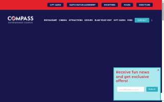 Compass Self Storage website