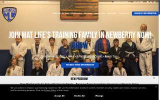 Mat Life Training Center - Jonesville / Newberry website