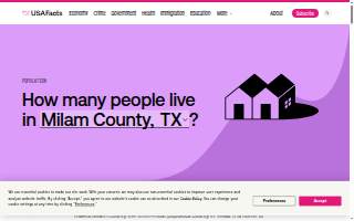 Milam Law Firm website
