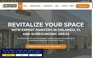 IQ PAINTERS website