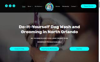 Soapy's Dog Wash website