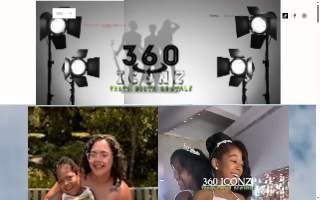 360 Iconz Photo Booth Rental website