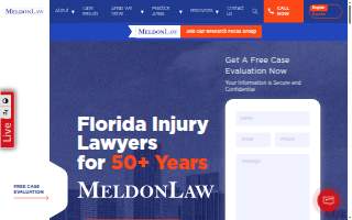 Meldon Law of Aventura website