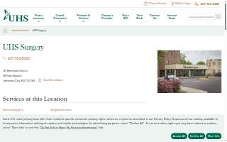 Surgery Imaging & Urgent Care Of Aventura website