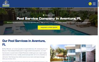 Pool Wizards website