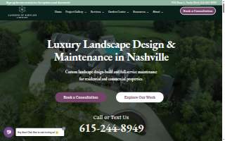 Landscaping From The Ground Up website