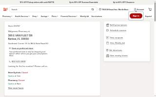 Walgreens of Bartow website