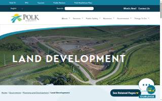 Polk County Surveyor website