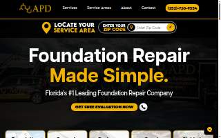 APD Foundation Repair of Bayonet Point website