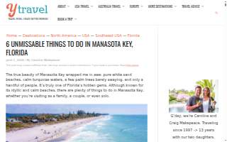 Manasota Movers website