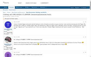 Clipper Cove website