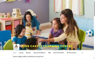 Kids Castle Learning Center LLC website
