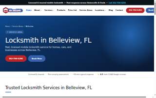 Be Secure Locksmith of Bellview website