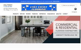 East Coast Flooring website