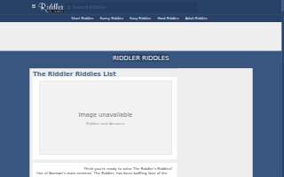 Riddler's Escape Oxford of Lady Lake website