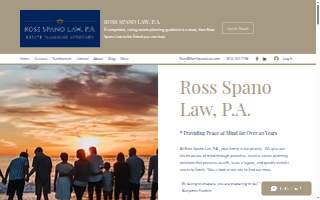 Ross Spano Law, P.A. website